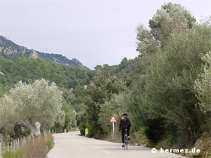 Auffahrt zum Col de Hono